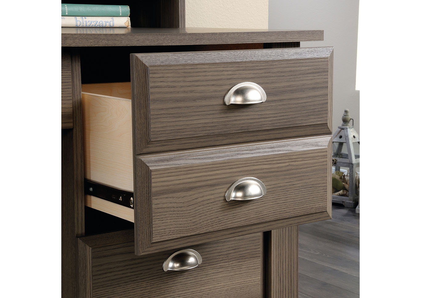 Shoal Creek Diamond Ash Desk,Sauder